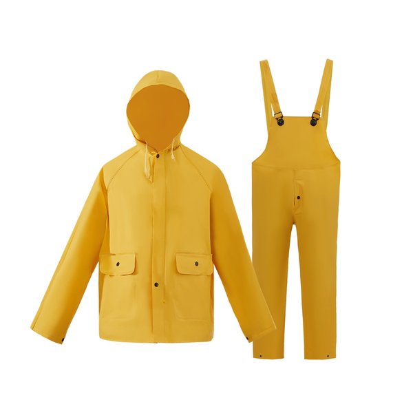 2W International Yellow Heavy Weight Rain Suit, X-Large 7040-SA XL